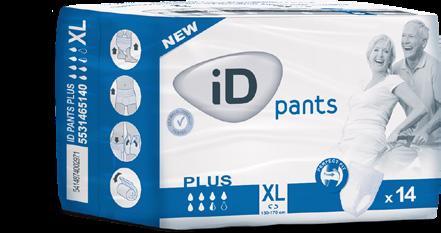 Optrekbroekjes: id Pants Deze optrekbroekjes zijn net zo eenvoudig aan- en uit te trekken als gewoon ondergoed.