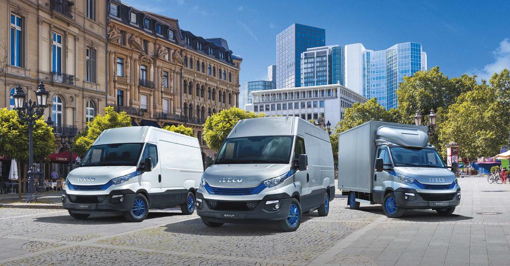 DE NIEUWE DUURZAME RANGE DAILY ELECTRIC HET EERSTE EMISSIEVRIJE LICHTE BEDRIJFSVOERTUIG DAILY HIMATIC NATURAL POWER DE EERSTE CNG MOTOR MET 8TRAPS AUTOMATISCHE VERSNELLINGSBAK DAILY EURO 6 RDE 2020