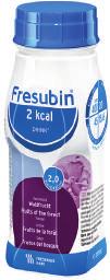 Cotta met Bosvruchten Kalfsfricassee Zalm terrine Fresubin 3,2 kcal DRINK Fresubin 2 kcal DRINK Fresubin 2 kcal Fibre DRINK Fresubin 2 kcal Max DRINK 125 ml 200 ml 200 ml 300 ml SMAAK CNK vanille -