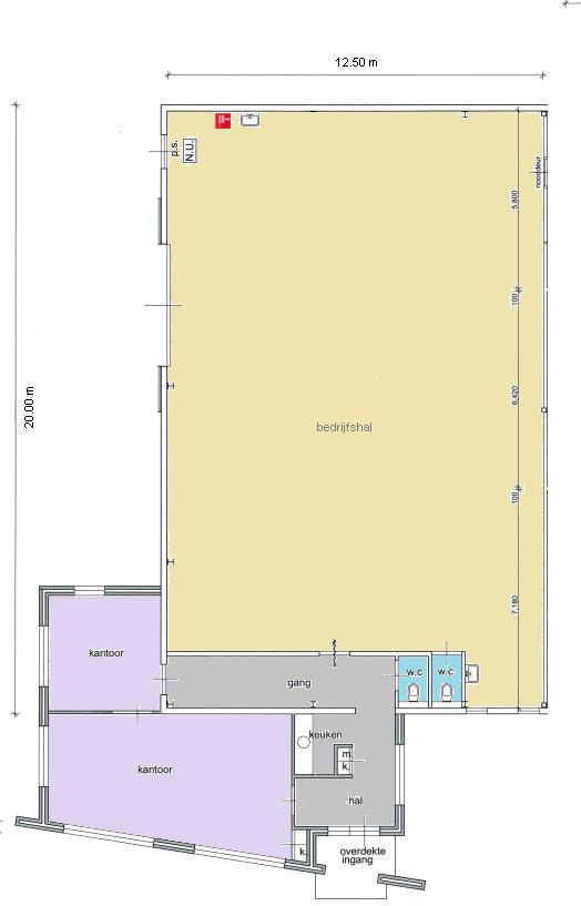 PLATTEGROND TEKENING