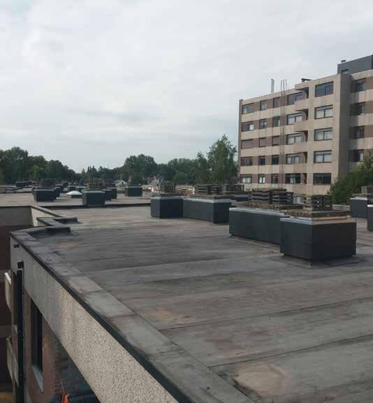 balkons, gevels, inkomportalen, vervangen van buitenschrijnwerk en garagepoorten Vlotgraslaan Dendermonde Renovatie van balkons, gevels, inkomportalen