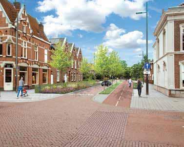 stadsplantsoen bevinden zich in de directe nabijheid. Een mooiere éénrichtingsweg.