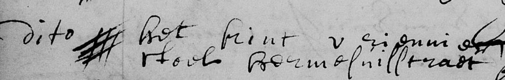 Doopboek Dordrecht NH 29-12-1705 [Ouders:] Reijnier Stoel Marijkue Bulaarts [kind:] Melis (kennelijk vernoemd naar Melis, de broer van Reinier, die kort daarvoor (30-05-1705 ) was overleden.