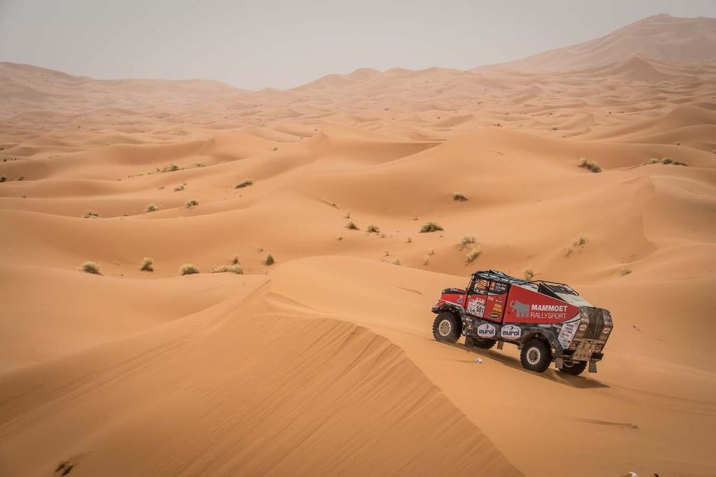 VIP-trip De Duinen Een zesdaagse reis naar het tweede deel van de Morocco Desert Challenge, met drie etappes vol duinen en andere uitdagingen.