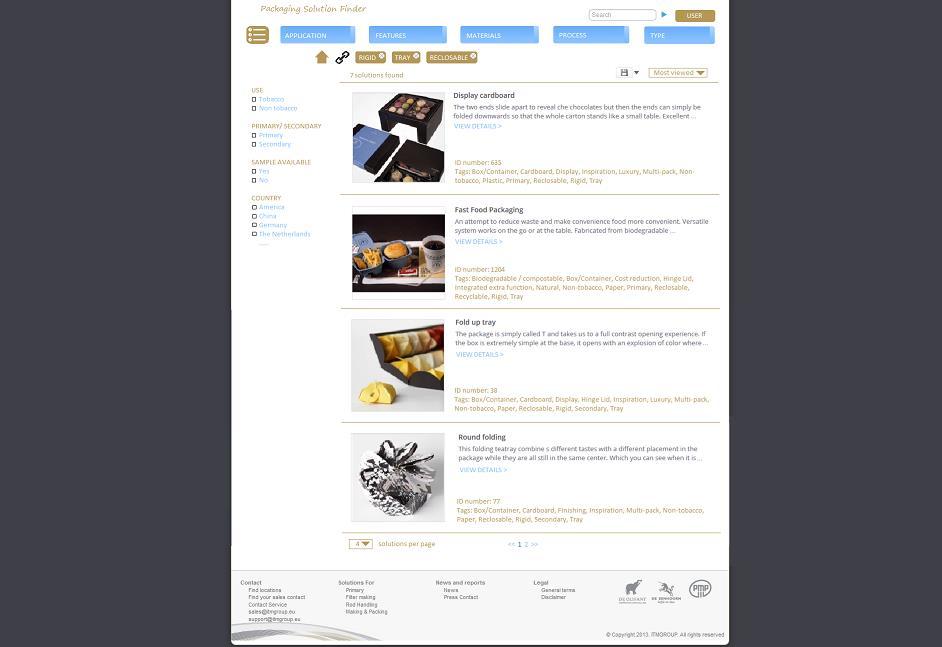 Solutionfinder brainstorm events Online database van Tricas waarin nieuwe materialen en productietechnologieën worden verzameld en gedeeld.