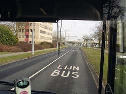 De trolley is veel prettiger dan dieselbussen.