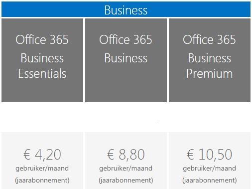 2 Microsoft Office 365 (toelichting) Naast de aankoop van Microsoft Office kan u er nu ook voor opteren om met Office in the cloud te werken.