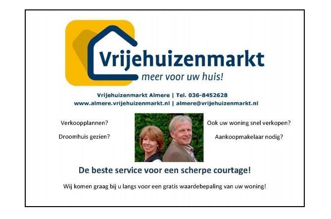 Hier uw advertentie?