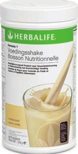 Rijk aan proteïnen uit soja en zuivel, met ongeveer 18 g proteïnen indien bereid met halfvolle melk.