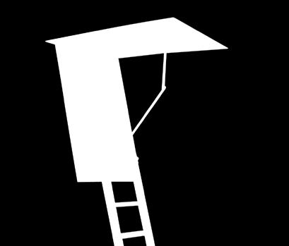 Op deze manier sta je altijd veilig en stabiel. Wil je de ladder in A-stand zetten? Maak de valhaak los. Deze beveiliging zorgt ervoor dat de ladderdelen altijd uit één gedeelte bestaat.