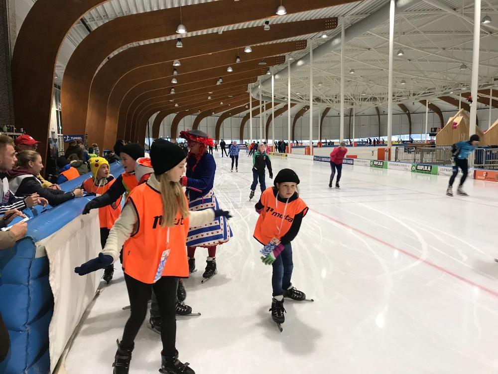 Voor Plan Nederland hebben wij zoveel mogelijk rondjes geschaatst.