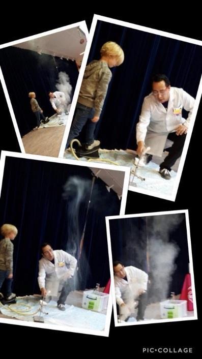 Mad Science Afgelopen woensdag heeft Mad Science, met een spectaculaire show, de aftrap gegeven voor de naschoolse wetenschap- en