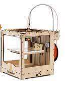 3D-printer als inspirator voor techniek Het bouwen van de 3D-printer viel mee, dankzij het duidelijke stappenplan van 3Dkanjers. Printen in 3 dimensies is dé trend.