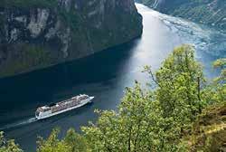 8-Daagse cruise op basis van volpension Facultatieve excursies in de aanleghavens Fooien ( US$ 13,50 / US$