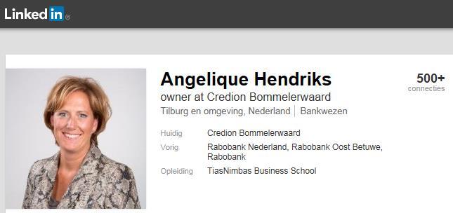 Wie is Angelique Hendriks?