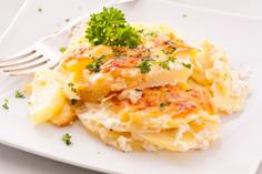 523113 ART 523028 Aardappel dauphinois met saus Enkel op