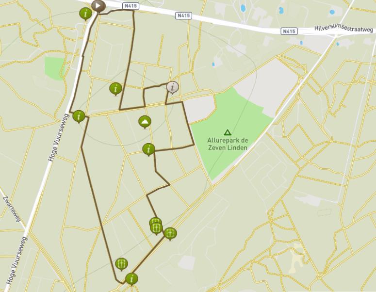 12 En nu op Geopad 1 6 5 2 4 3 Route 4,4 km. Voor de GPS RouteYou versie, klik hier.