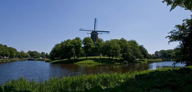 Per bolwerk kozen zij veelal voor één beeldbepalende boomsoort.