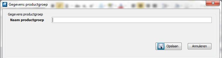 2.5 De catalgus verder afwerken 2.5.1 Prductgrepen Als je ng geen prductgrepen hebt geïmprteerd vanuit het Excel-bestand, kan je ze ng manueel aanmaken en assciëren met artikelen. 2.5.1.1 Prductgrepen aanmaken Open het tabblad Prductgrepen Klik in de sectie A.