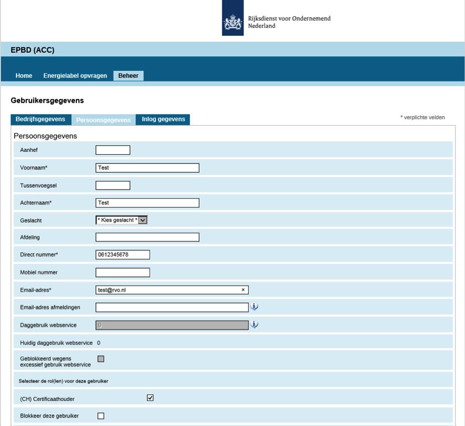 Voer uw gewenste wijzigingen door en klik op