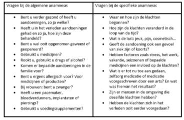 Agenda PROVOKE Anamnese Klinisch onderzoek PROVOKE Anamnese Anamnese Klinisch onderzoek Klinisch onderzoek Inspectie: bepalen