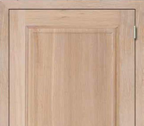 Hout - Eik / Bois - Chêne Serie 1 STYLE OAK ECHT HOUT BOIS VÉRITABLE Natuurolie afwerking CASTLE WHITE Finition