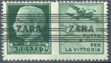 De munt die in de stad gebruikt werd, was trouwens de Italiaanse Lire. Er werden (aanwezige) Italiaanse postzegels gebruikt met een opdruk.