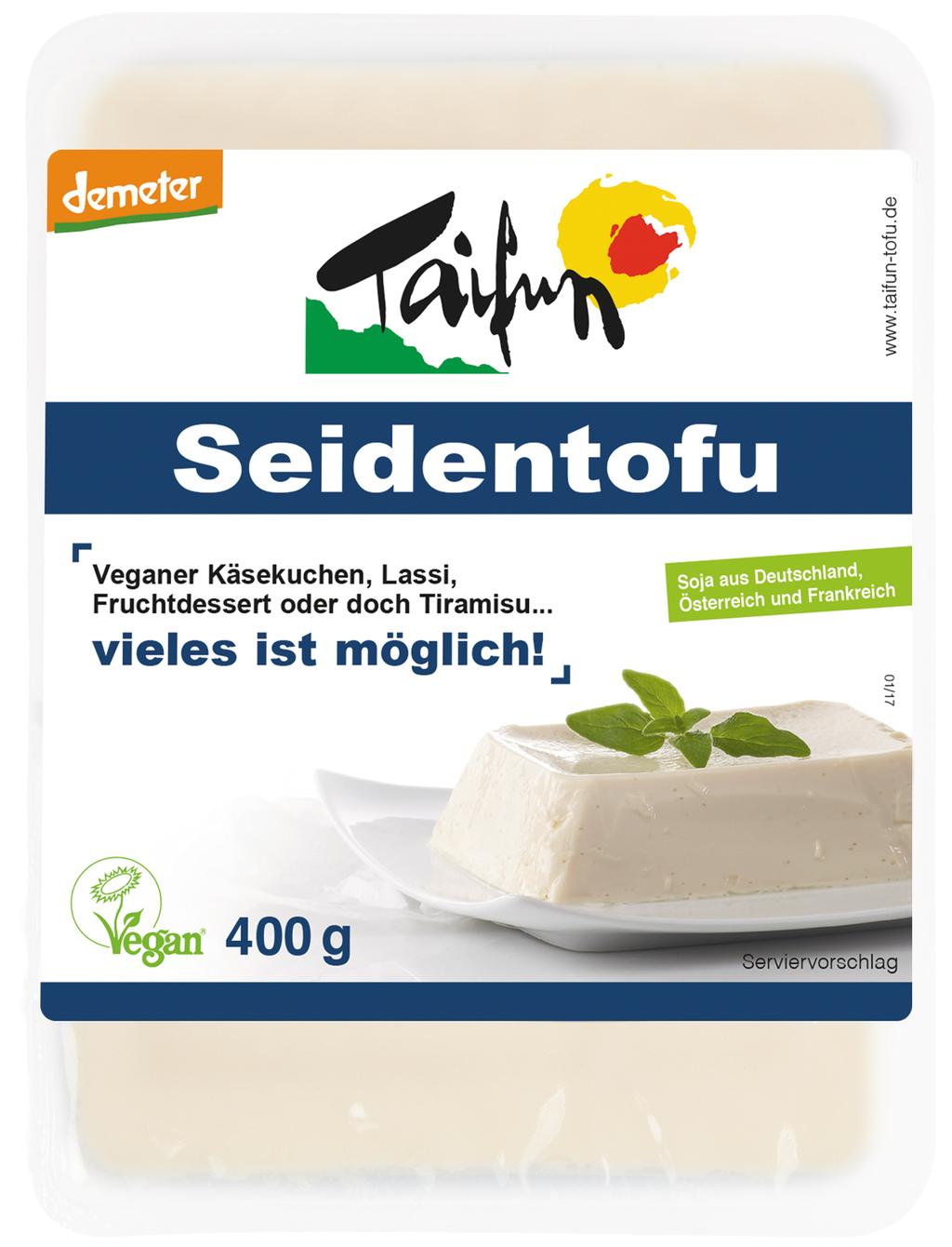 Legen Heirweg 51, B-9890 Gavere Naam van de exploitant: Taifun-Tofu GmbH Merknaam: TAI Etikettekst (NL) (nl): Zijdentofu Wettelijke verkoopsbenaming (NL) (nl): Zijdentofu Biologisch: Ja Biolabel: