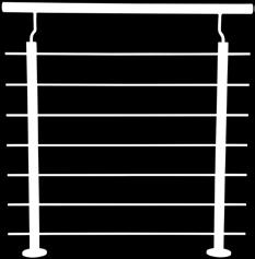 100 mm, optoneel (8675511) (5809108) (7511997) Aanbevolen voor het bevestgen van de steunen (8582694) Als onzchtbare verbndng van de spjlen, met 7 gaatjes (5979023) (5979022), Ø 100 mm, optoneel