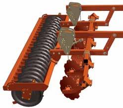 Het 3-rijige ontwerp ondersteunt de intensieve menging en zorgt voor een goede verdeling van het stro over de gehele werkbreedte.