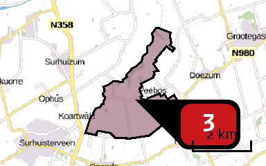 485,00 Naam Doezumermieden en Kaleweg Locatie (X,Y)