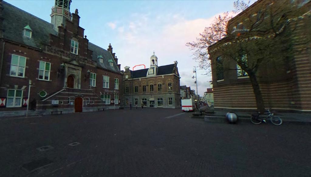 Hoogbouw als oriëntatiemiddel door de stad overzicht standpunt Zichtlijnen en panorama Kaasmarkt Vanaf de Kaasmarkt is