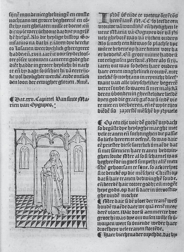 4.2 Brabantse kloosters en heiligen van eigen bodem 165 Afb. 10 Groningen, UB, uklu VZ-5, zonder folionummer.