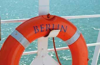 EEN RUIME KEUZE AAN KAJUITEN De MS Berlin beschikt over 206 comfortabele kajuiten waarvan 152 buitenkajuiten en 6 suites.