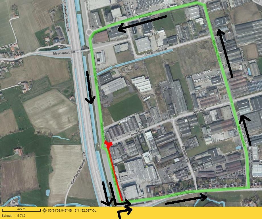 OMLEIDING INFRASTRUCTUURWERKEN DEEL A OMLEIDING TIJDENS WERKEN IN