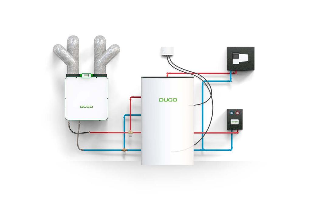 ALL-ELECTRIC, C EST CHIC 100% ontzorging In combinatie met het all-electric pakket is de DucoBox Eco een complete oplossing die de