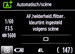 Het lcd-scherm is uw belangrijkste Informatie op het lcd-scherm Tijdens het fotograferen is het lcd-scherm uw belangrijkste informatiebron.