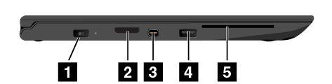 Opmerking: Als u de computer op een ondersteund ThinkPad OneLink+ Dock aansluit, gebruik dan de HDMI-aansluiting op de ThinkPad OneLink+ Dock en niet de aansluiting op de computer.