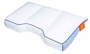 M line kussens zijn gemaakt van revolutionair visco-elastisch schuim, waardoor deze hoofdkussens zich vormen naar uw lichaam.