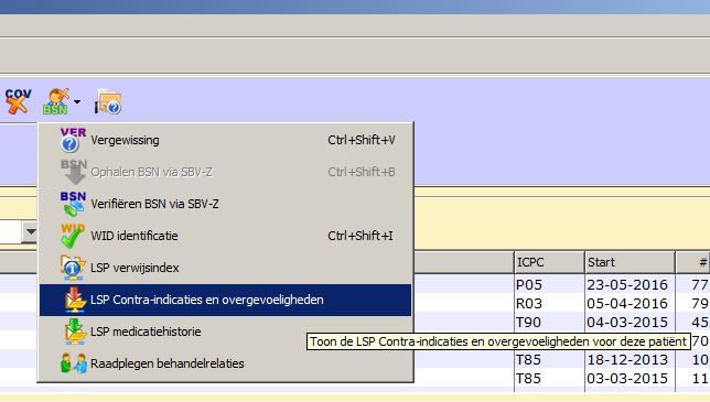 Handleiding LSP-module in Medicom 17 Hierbij zijn de volgende filters mogelijk: Alle medicatie.