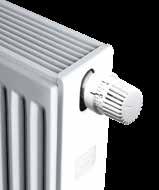 Door het gebruik van de J-console is het mogelijk de radiator te spiegelen zodat de thermostaatknop links of rechts kan gemonteerd worden (m.u.v. type 11).