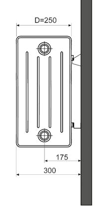 et seriematig produceren van de Column radiator is een uniek voordeel.