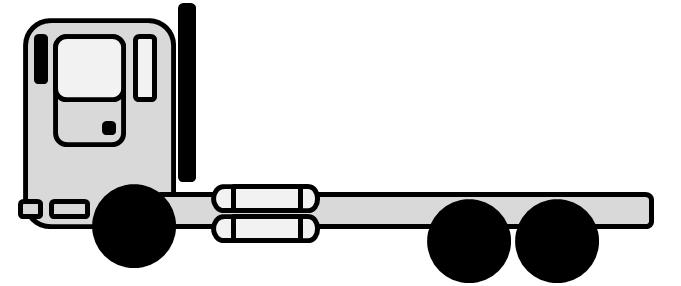 vrachtwagen @ KVO Zijkant 2 vrachtwagen @ KVO Figuur: aanduiding op vrachtwagen met 2