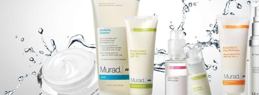 Anti-aging en huidverbeterende gelaatsverzorgingen Het Murad Method Facial System, ontwikkeld door vooraanstaand dermatoloog Dr.