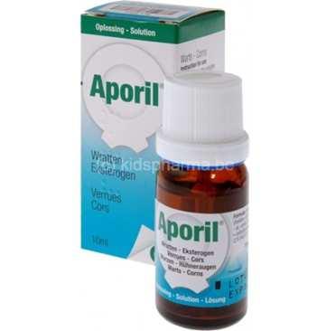 Behandeling met Aporil Waterige oplossing (salicylzuur) Gebruik 1. Meestal na behandeling met Verrutop of Cantarone: 2.