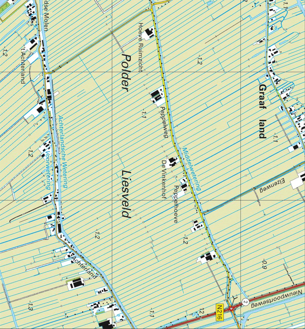 Geografische ligging locatie 1.