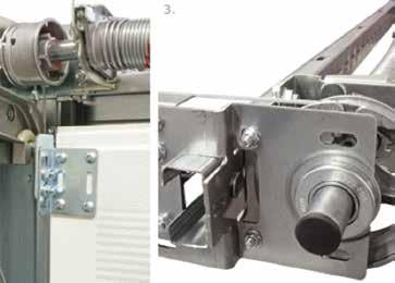 beslag & technische fiches // Hardwaresysteem voor garagedeuren tot en met 5.000 x 3.