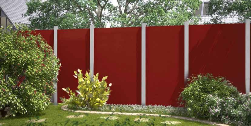 Kleurrijk assortiment De HoriZen Laminaat panelen zijn beschikbaar in 3 trendy kleuren: rood, titaangrijs en leisteengrijs.