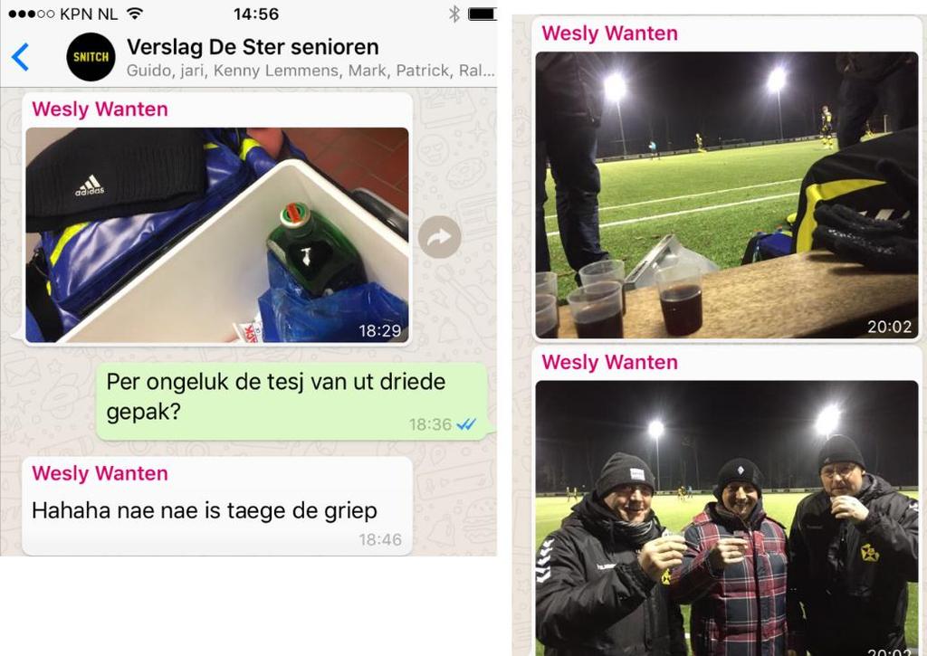 begoosjte diverse seniorenteams mit hun veurbereiding richting de tweede sezoenshelft.