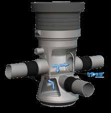 OPTIES Verlengsegment 75 cm voor Trident 325 filter Speciale verlengingsschacht van 75 cm die met een bijgeleverde ring op het Trident 325 filter gemonteerd kan worden.